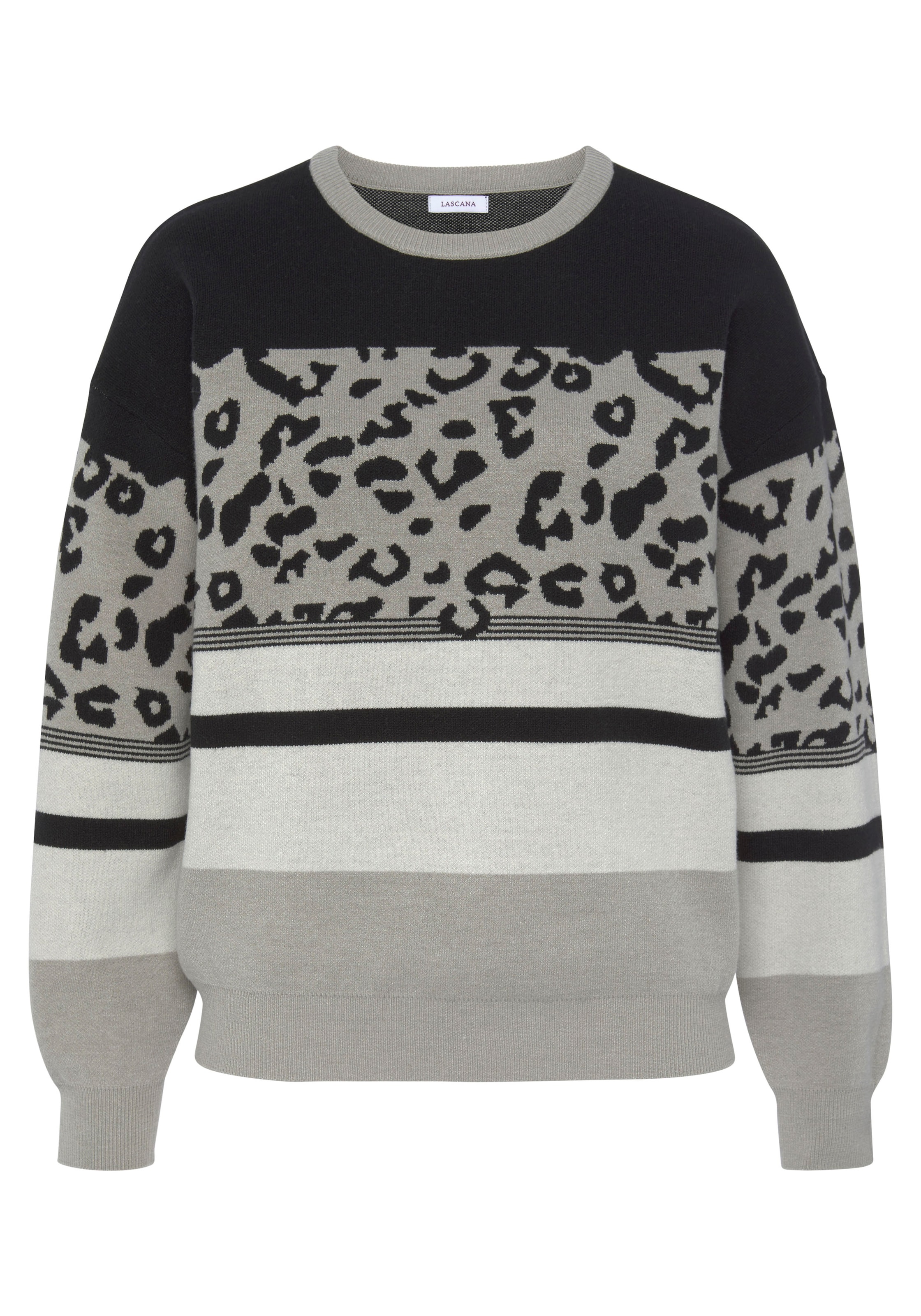 LASCANA Pullover i grå: forside