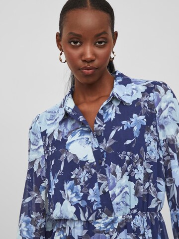 VILA Shirt dress 'KAROLINA' in Blue