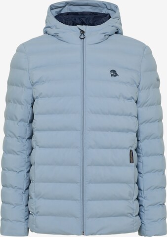 Schmuddelwedda Between-season jacket in Blue: front