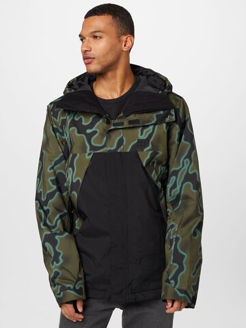 Veste outdoor 'Expedition' BILLABONG en vert : devant