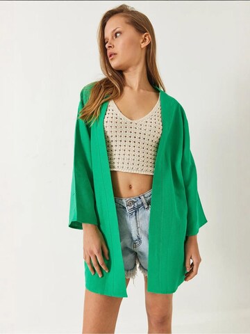 Bianco Lucci Kimono 'Kimonos', värv roheline