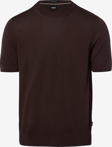BOSS Shirt 'Umauro' in Brown: front