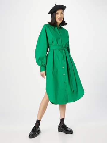 HUGO Košilové šaty 'Kameran' – zelená