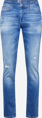 Tommy Jeans Дънки 'SCANTON' в синьо: отпред