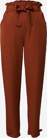 LeGer by Lena Gercke Tapered Broek 'Victoria' in Bruin: voorkant