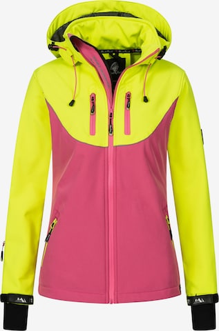 Rock Creek Outdoor Jacket in Pink: front