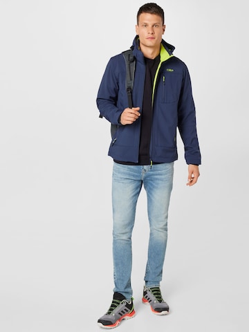 Veste outdoor CMP en bleu