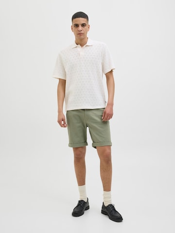 Regular Pantalon chino 'JPSTDave' JACK & JONES en vert