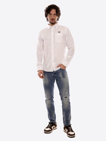 Aeronautica Militare Shirt 'CA127721303 CELESTE' in Weiß