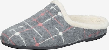 COSMOS COMFORT Slippers in Grey: front