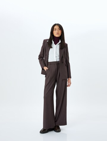 Koton Wide Leg Hose in Rot