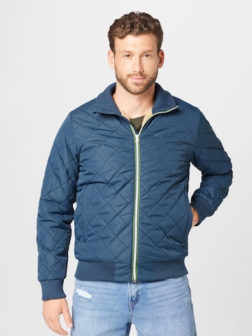 Derbe Between-season jacket in Blue: front