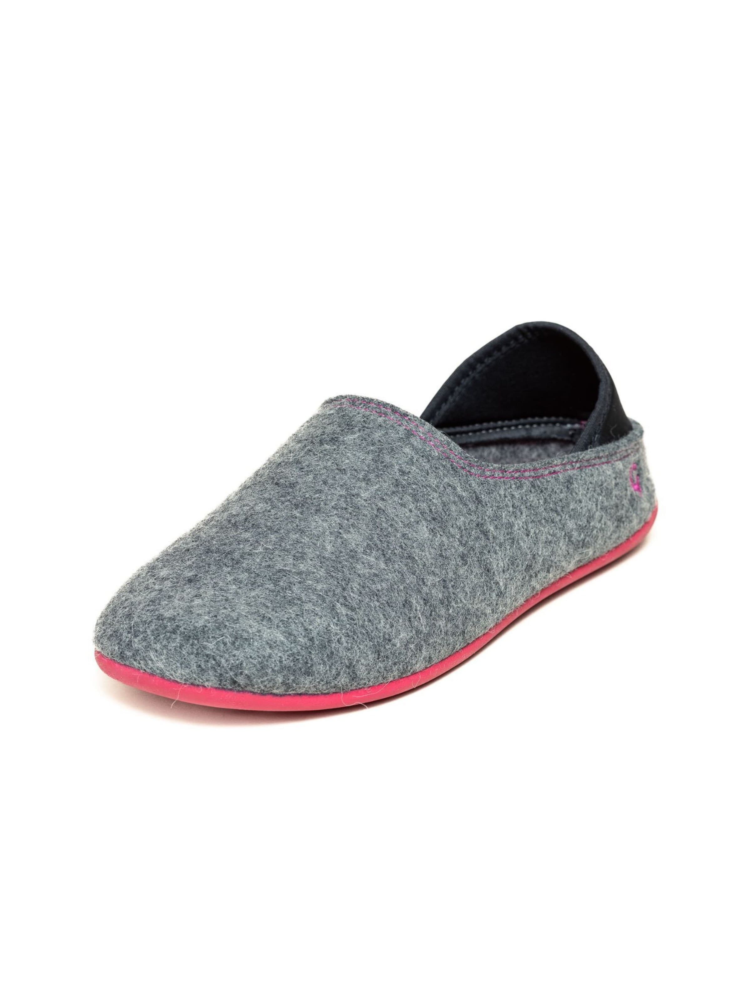 Gottstein Hausschuh 'Filzpantoffel Wool Slip-On'‌‌‌‌‌‌‌ in Pink: Vorderseite