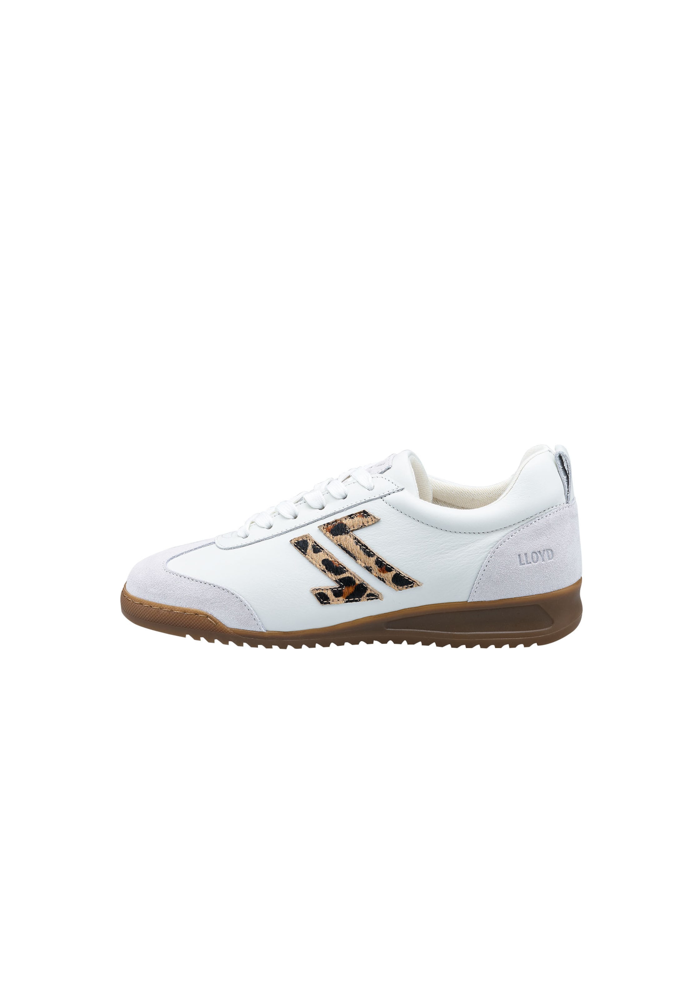 LLOYD Platform trainers 'Pulse 77' in White: front