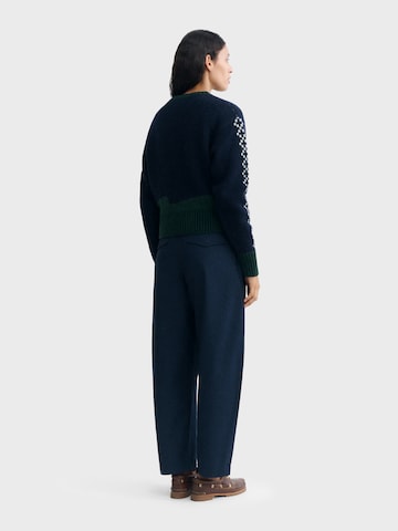 Thinking MU Pullover 'Ovellas' in Blau