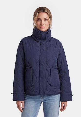 Veste mi-saison usha BLUE LABEL en bleu : devant