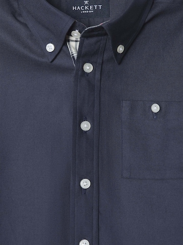 Hackett London Regular Fit Hemd in Blau