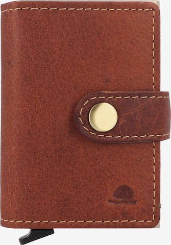 Portamonete di GREENBURRY in marrone: frontale
