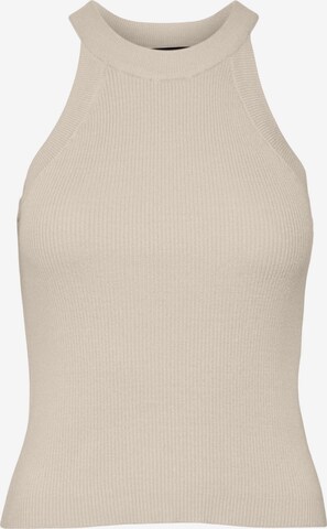 VERO MODA Knitted top 'GOLD' in Beige: front
