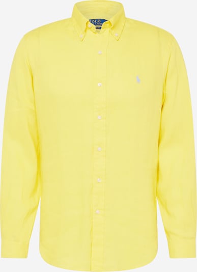 Polo Ralph Lauren Chemise en bleu fumé / jaune, Vue avec produit