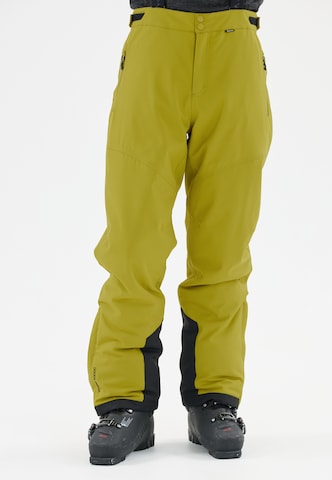 Whistler Regular Sports trousers 'Drizzle' in Green: front