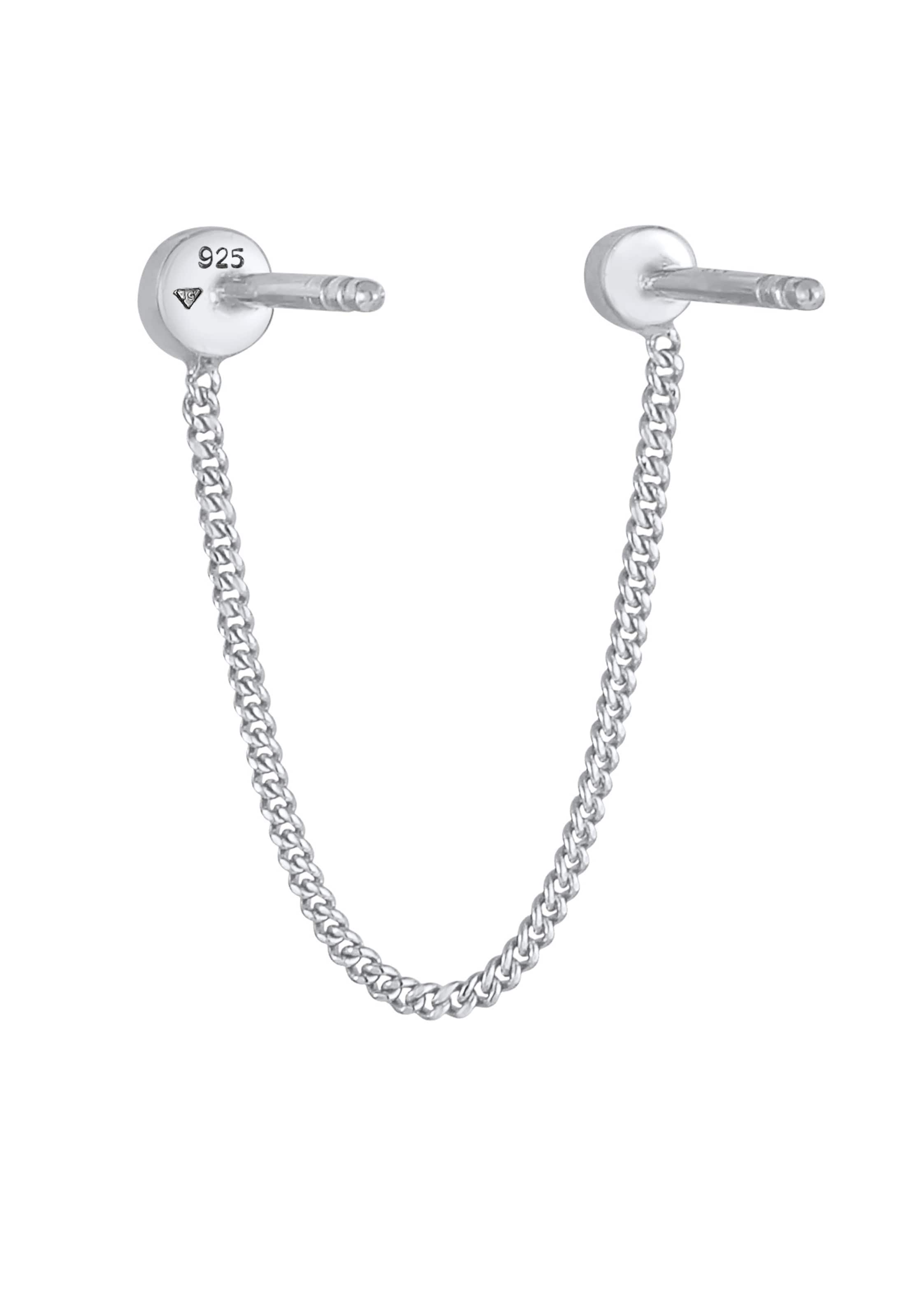 ELLI Ohrringe Kristall Ohrhänger in Silber