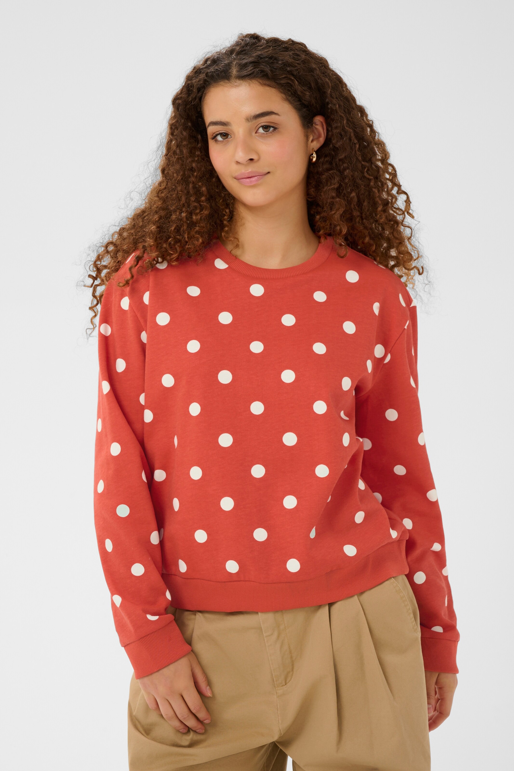 Pull-over 'Zagna' SAINT TROPEZ en rouge : devant