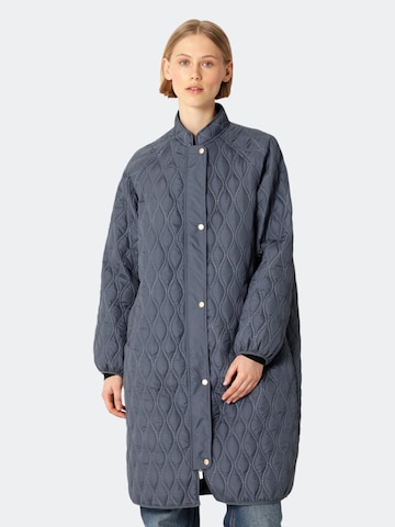ILSE JACOBSEN Tussenmantel 'AROS05' in Blauw: voorkant
