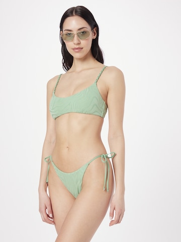 Seafolly Bustier Bikini zgornji del | zelena barva