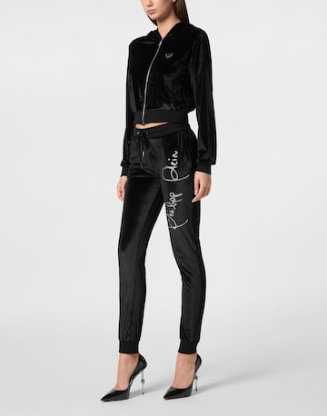 Philipp Plein Tapered Broek 'Signature' in Zwart