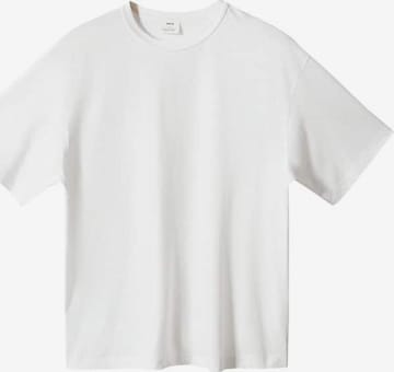 MANGO MAN Koszulka w kolorze biały: przód
