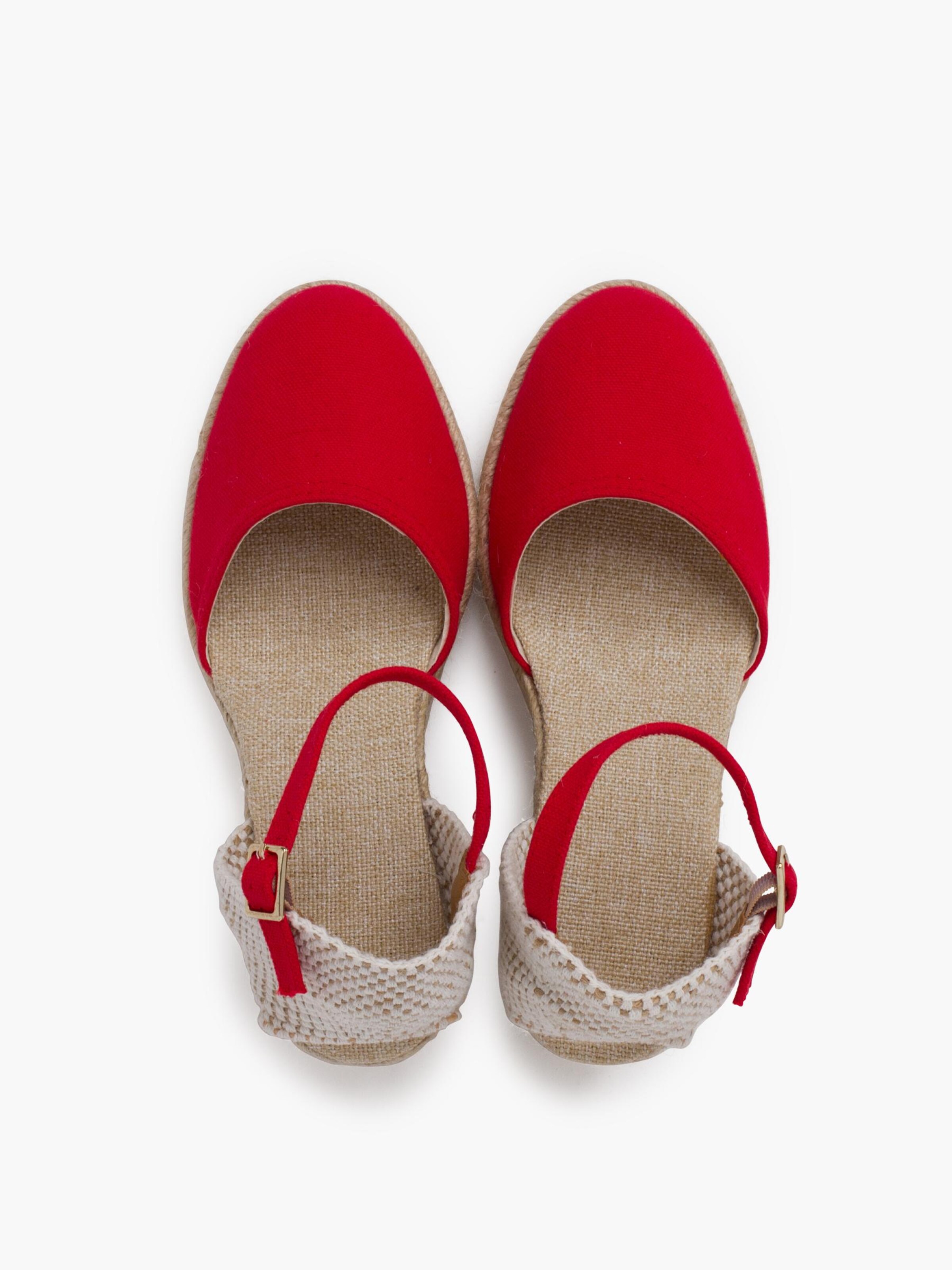 Sandales Pisamonas en rouge