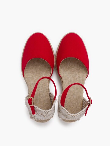 Pisamonas Sandale‌‌ in Rot