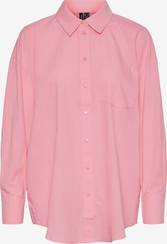 Camicia da donna 'Elise' di VERO MODA in rosa: frontale