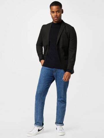 zaļš JACK & JONES Slim fit Klasiska žakete 'Donegal'