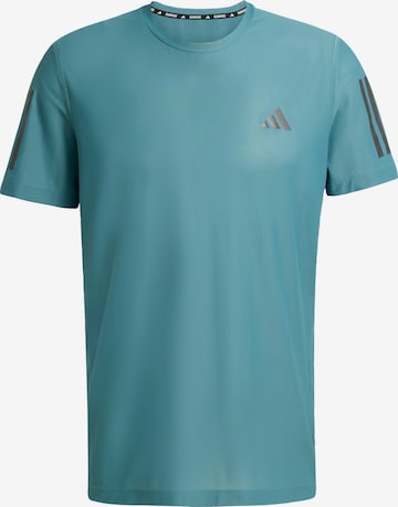 T-Shirt fonctionnel 'Own The Run' ADIDAS PERFORMANCE en vert : devant