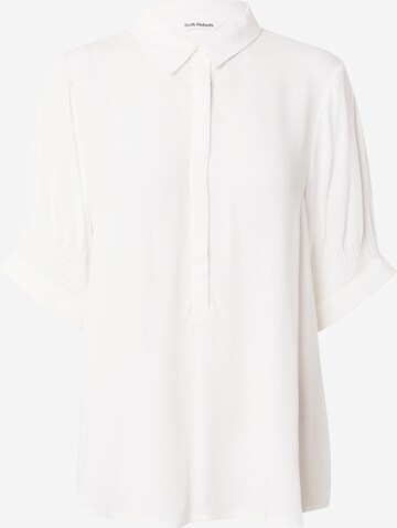 Soft Rebels Blus 'Mayson' i vit: framsida