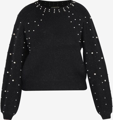 faina Trui in Zwart: voorkant