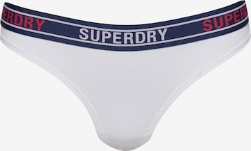 Superdry Slip in Wit: voorkant