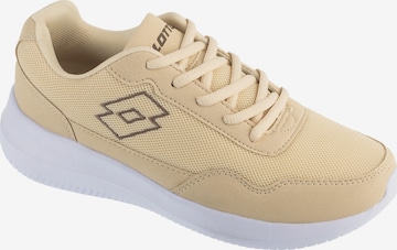 Baskets basses 'Lotto Connect To' LOTTO en beige : devant