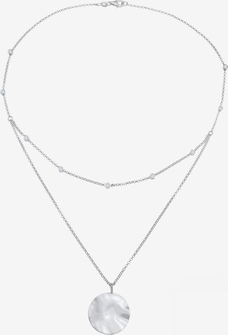 ELLI Ketting in Zilver: voorkant