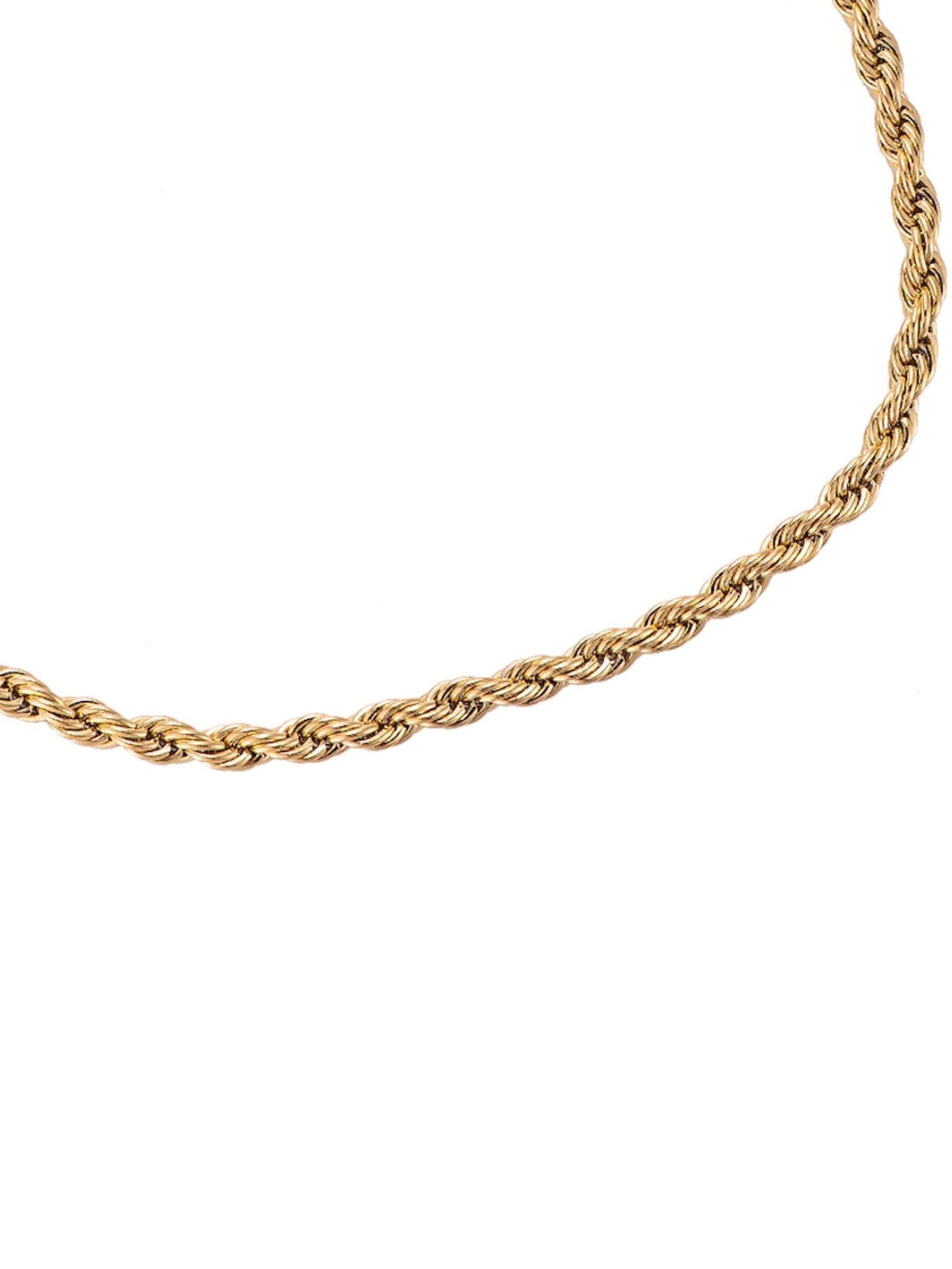 Cala Rose Necklace 'ROPE' in Gold