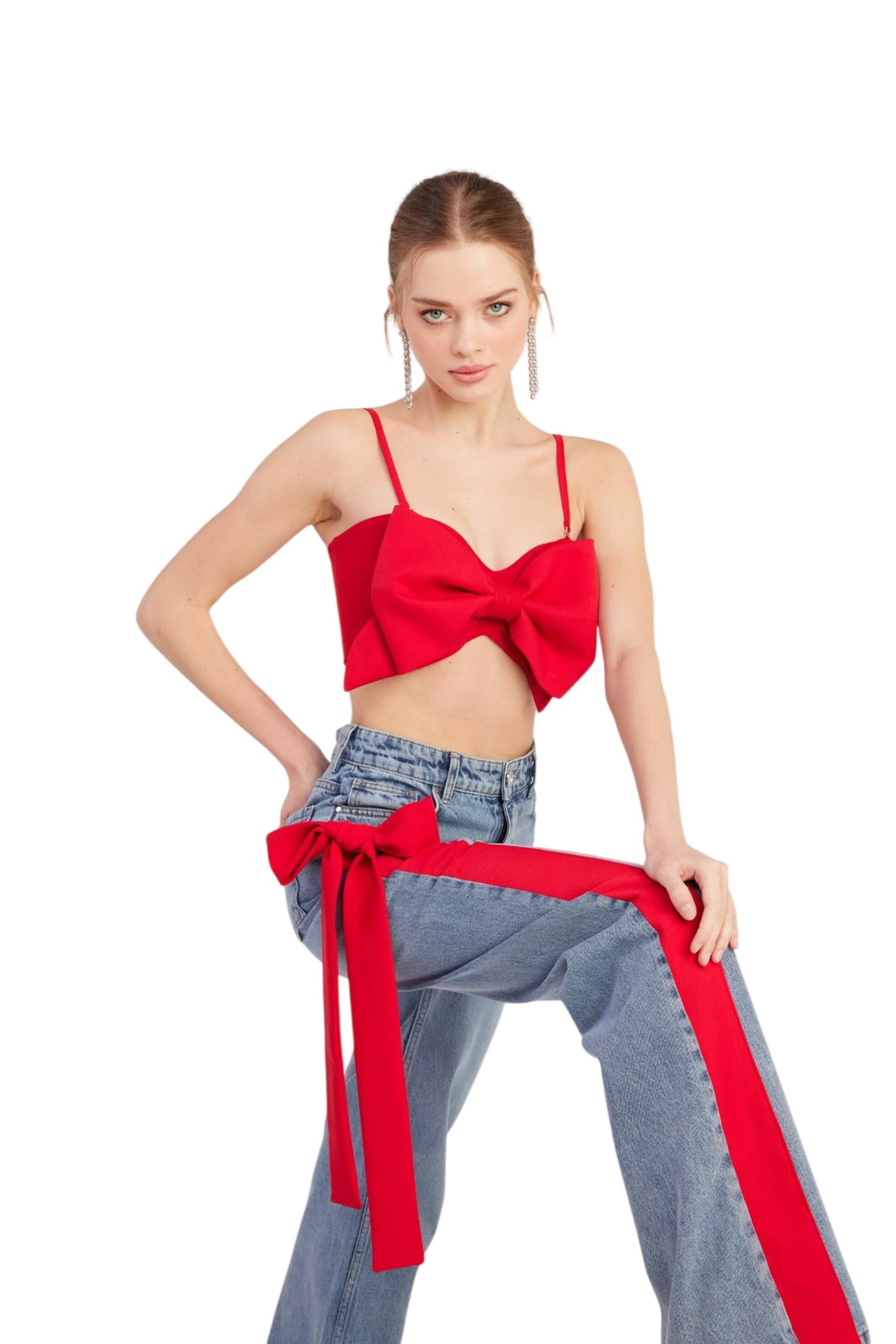 HOLLY LOLLY Top in Rood