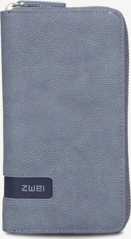 ZWEI Wallet 'Mademoiselle ' in Blue: front