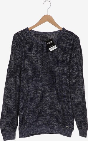 Ragman Sweater & Cardigan in XL in Blue: front