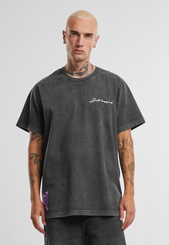 Pica Pica T-Shirt 'Jet-Lagged' in Schwarz: Vorderseite