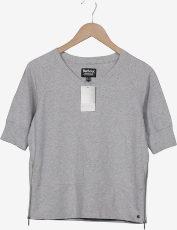 Barbour Sweater S in Grau: Vorderseite