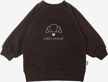 LILIPUT Sweatshirt 'petit croissant' in Brown: front