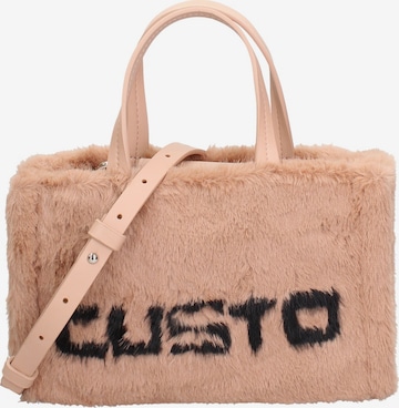 Custo Barcelona Schultertasche in Braun: Vorderseite