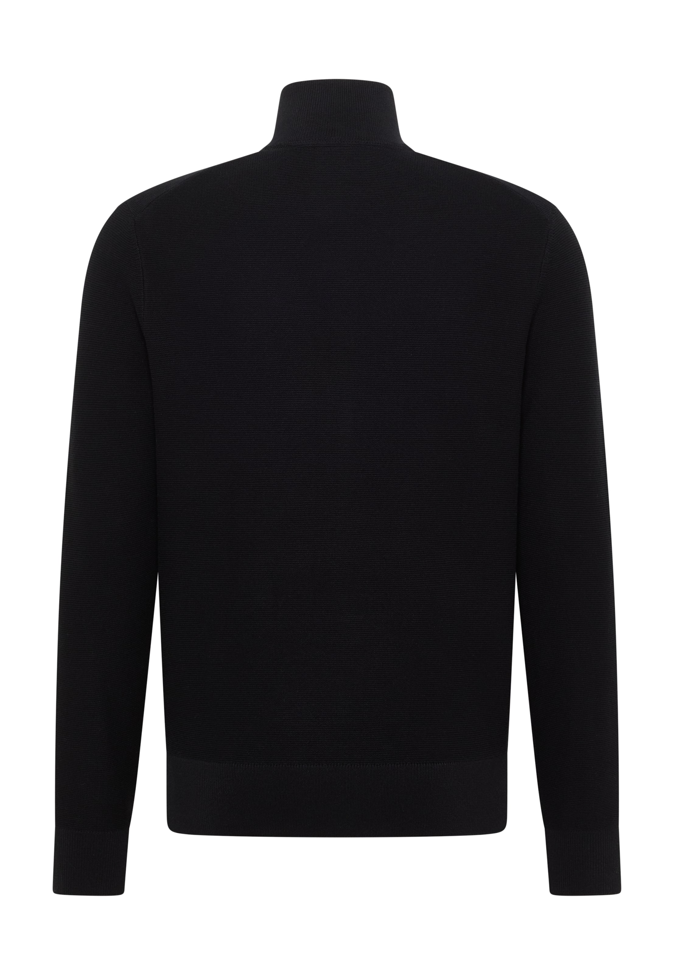 MUSTANG Strickjacke 'Escondido' in Schwarz